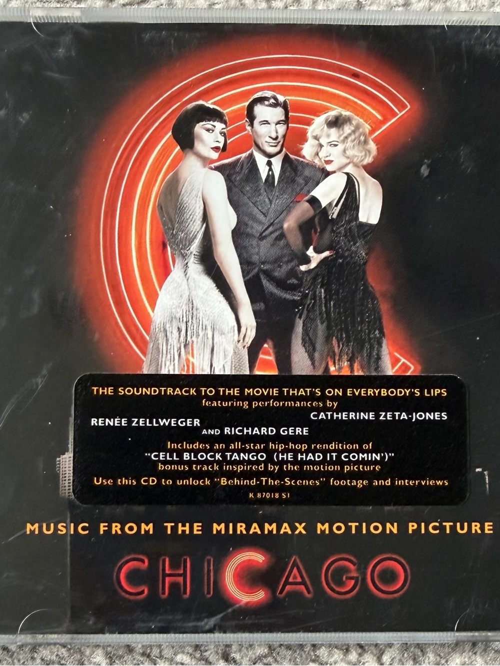 Sony Chicago Soundtrack CD